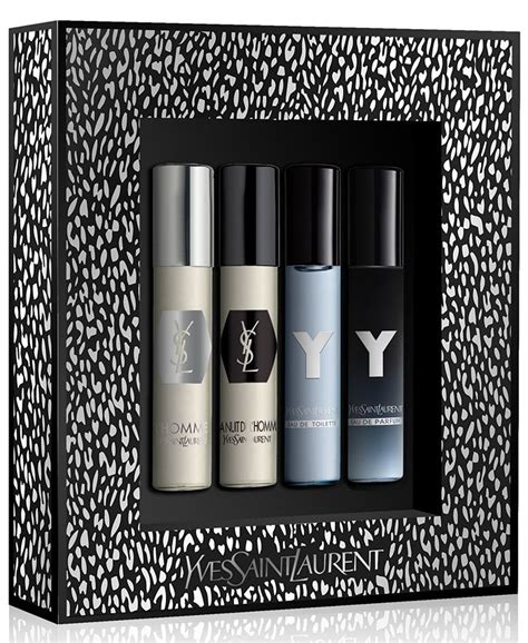 ysl cologne l homme gift set|men's cologne discovery travel set.